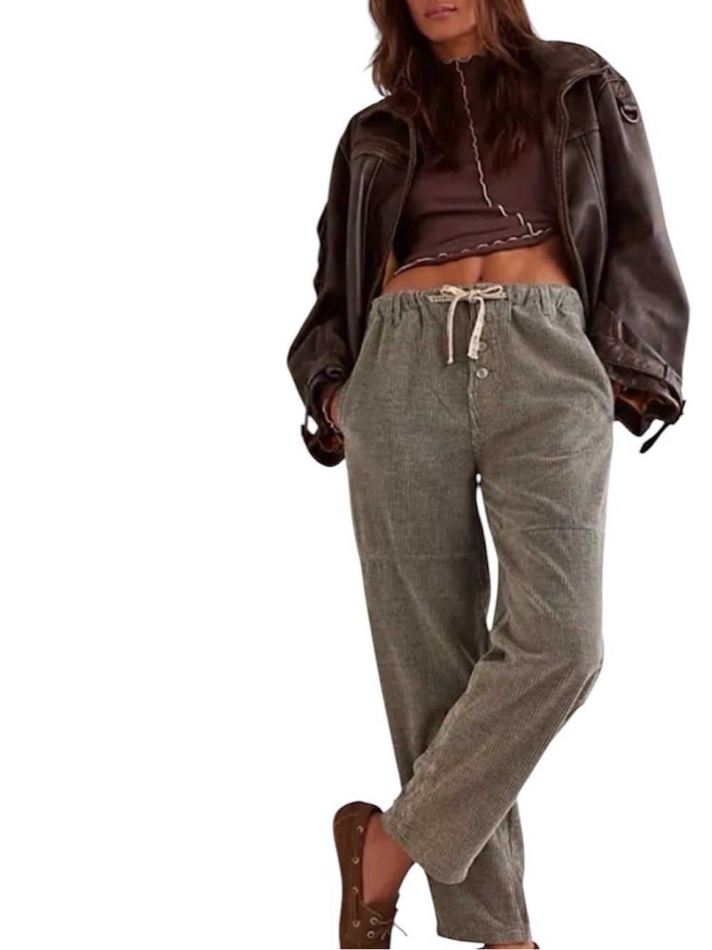 Free People | Women’s Roscoe Corduroy Pants Size Medium